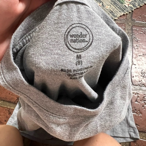 Wonder Nation gray tee - Picture 2 of 2